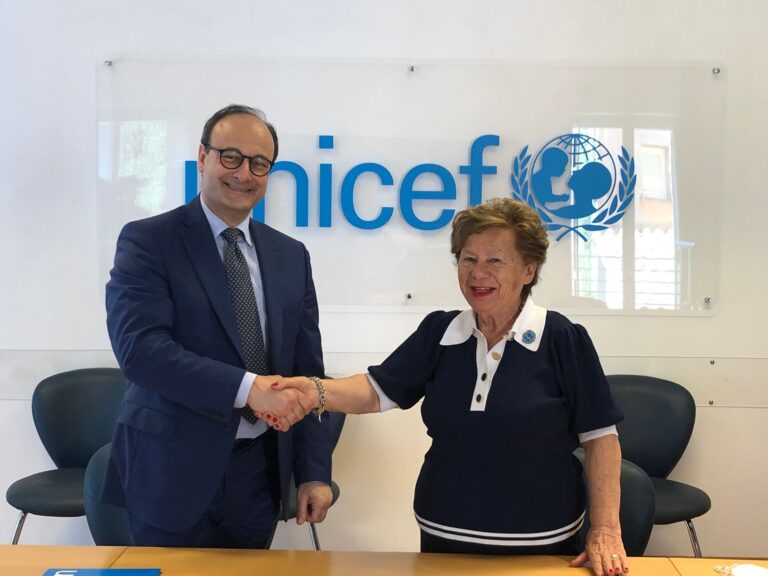 UNICEF e Fondazione ANP E.T.S.: firmato Protocollo di intesa su infanzia e istruzione